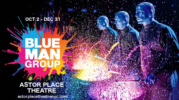 blue man group astor place theatre